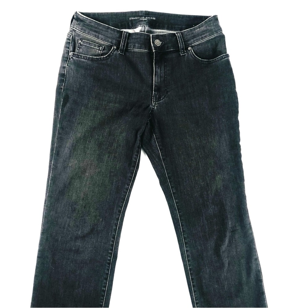 Chicos Straight Leg Jean, Black